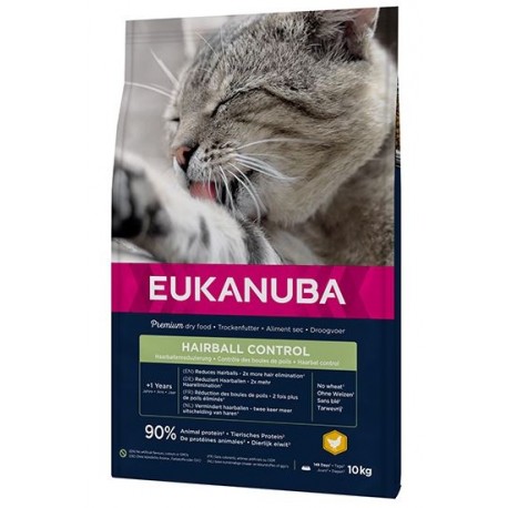 EUKANUBA CAT ADULT HAIRBALL