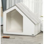 CASETA INTERIOR PER GOSSOS PETITS MITJANS FUSTA BLANC