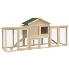 GALLINERO EXTERIOR MADERA NATURAL