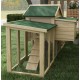 GALLINERO EXTERIOR MADERA NATURAL