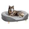 SOFA CAMA PERROS MEDIANOS COLOR GRIS