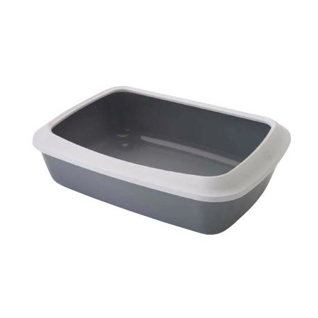 CUBETA HIGIENICA CON MARCO COLOR GRIS